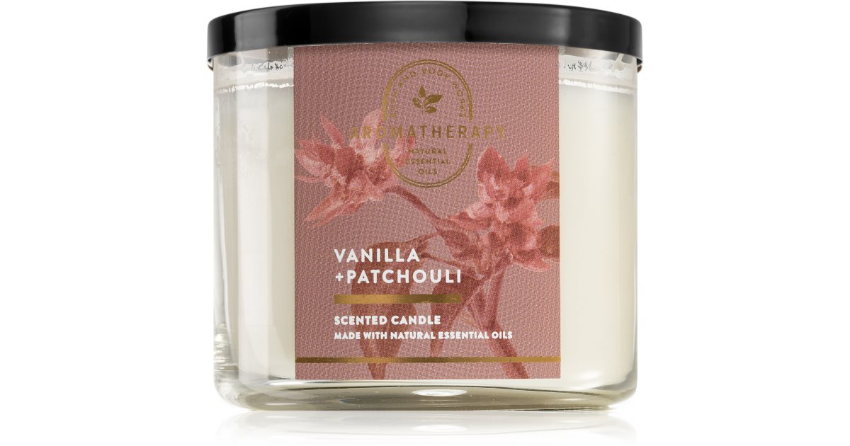 Bath & Body Works Vanilla + Patchouli Duftkerze