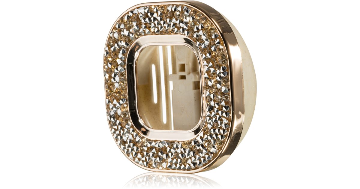 Bath & Body Works Gold Glitter car air freshener holder without refill