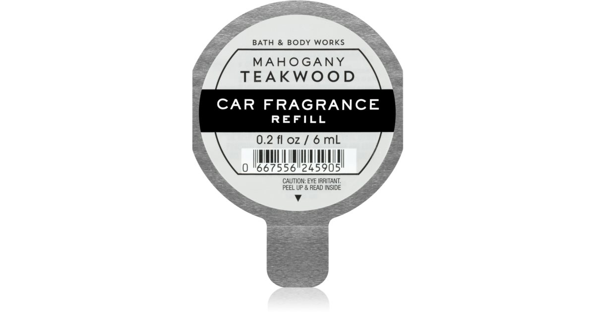 Bath & Body Works Mahogany Teakwood car air freshener refill 
