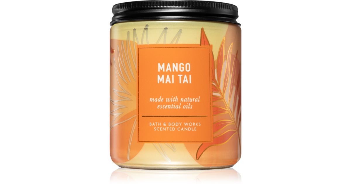 Bath & Body Works Mango Mai Tai scented candle | notino.ie