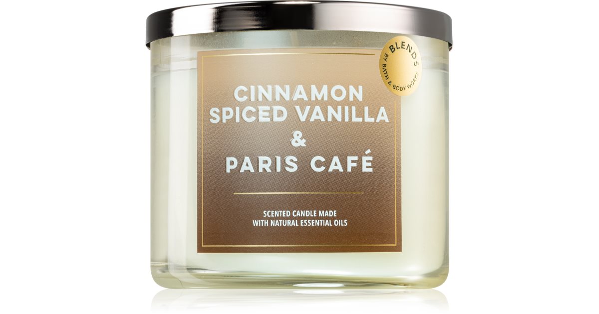 Bath & Body Works Spiced Vanilla Cupcake Candle – 3-Wick, 14.5 Oz – Set Of 4 (Open Box, Like New)