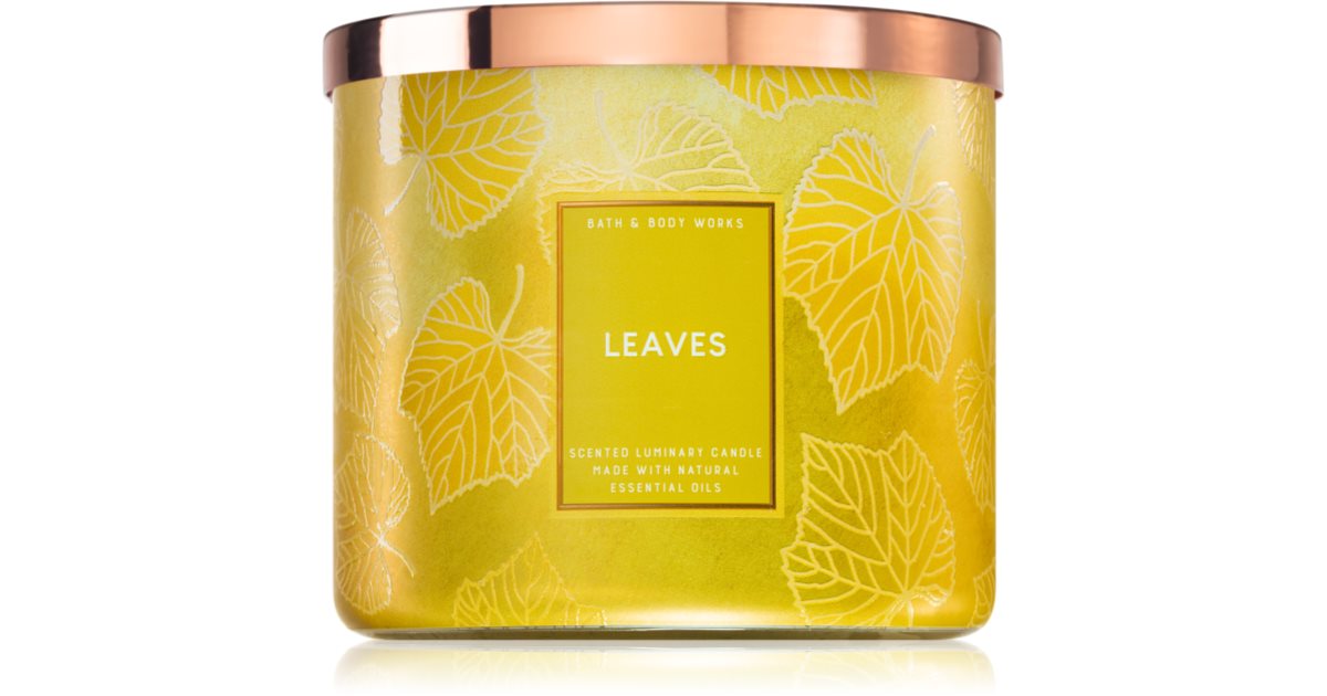 Bath & Body Works Leaves scented candle notino.co.uk