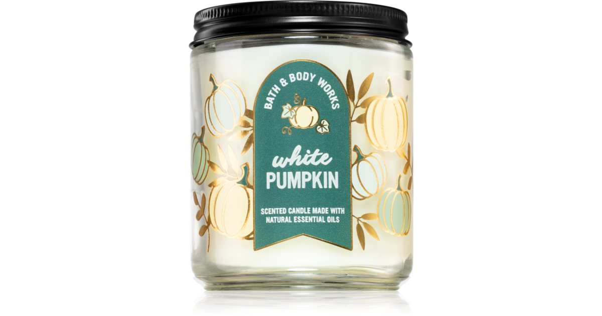 Bath & Body Works White Pumpkin scented candle notino.ie