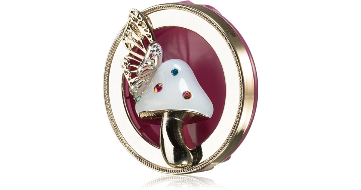 Bath & Body Works Butterfly On Mushroom car air freshener holder