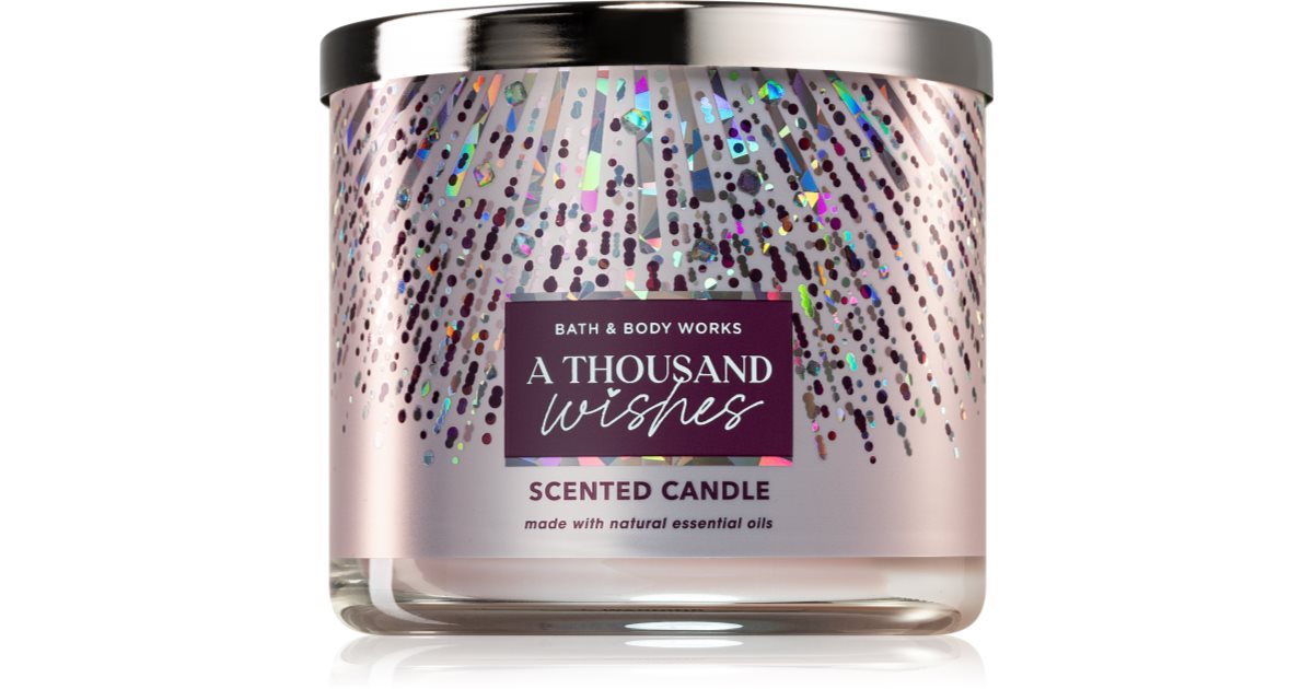 Bath & Body Works A Thousand Wishes scented candle | notino.co.uk