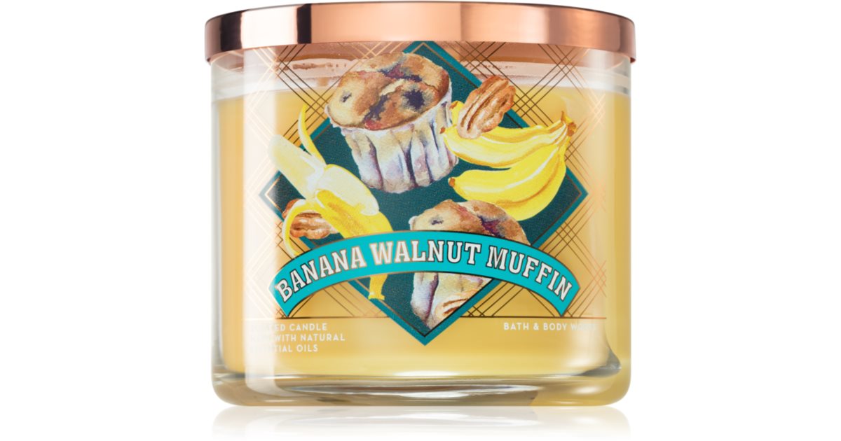 Bath & Body Works Banana Walnut Muffin scented candle I. notino.ie