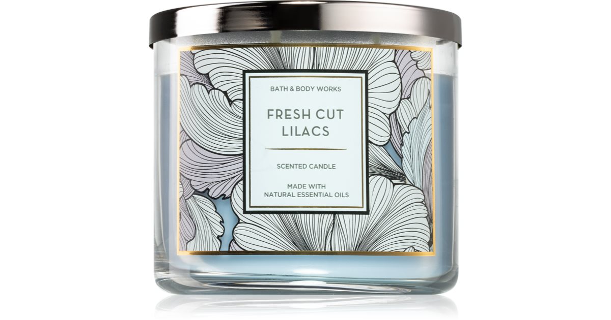 Bath & Body Works Fresh Cut Lilacs scented candle notino.co.uk