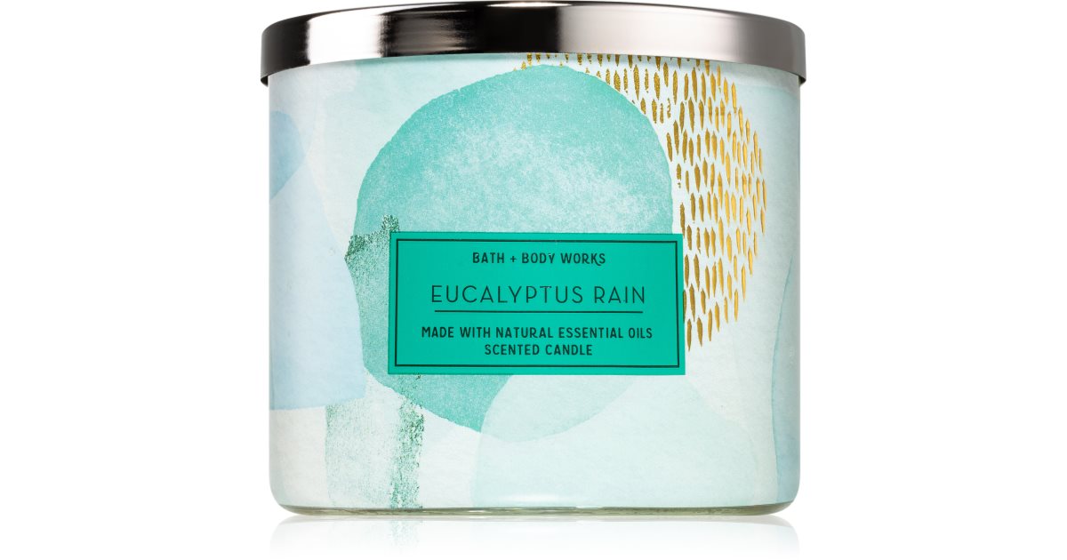 Bath & Body Works Eucalyptus Rain Candle III. | notino.ie