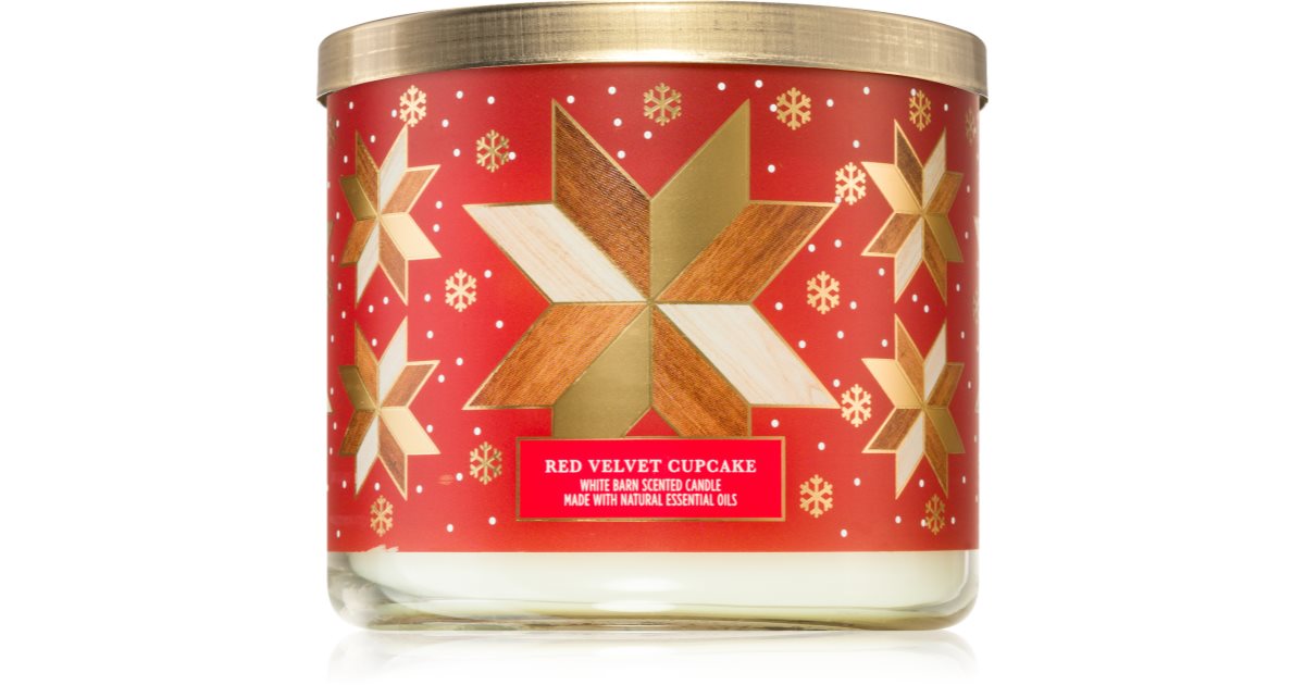 Bath & Body Works Red Velvet Cupcake scented candle | notino.ie