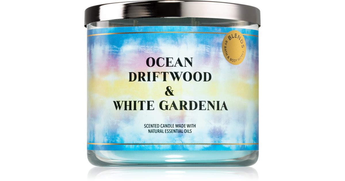 Bougies Parfumées Bath & Body Works Rainforest Gardenia - 2 Grandes Jarres, 3 Mèches, 14,5 Oz - Neuf