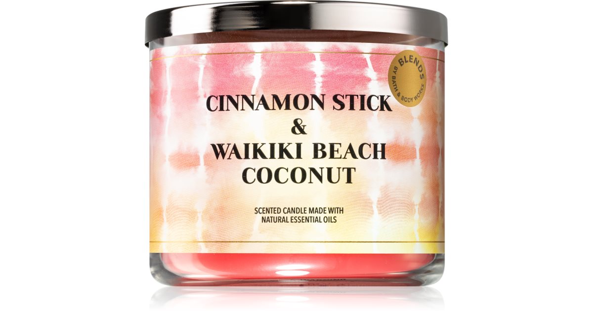 Bath & Body Works Cinnamon Stick & Waikiki Coconut Beach Duftkerze Notino