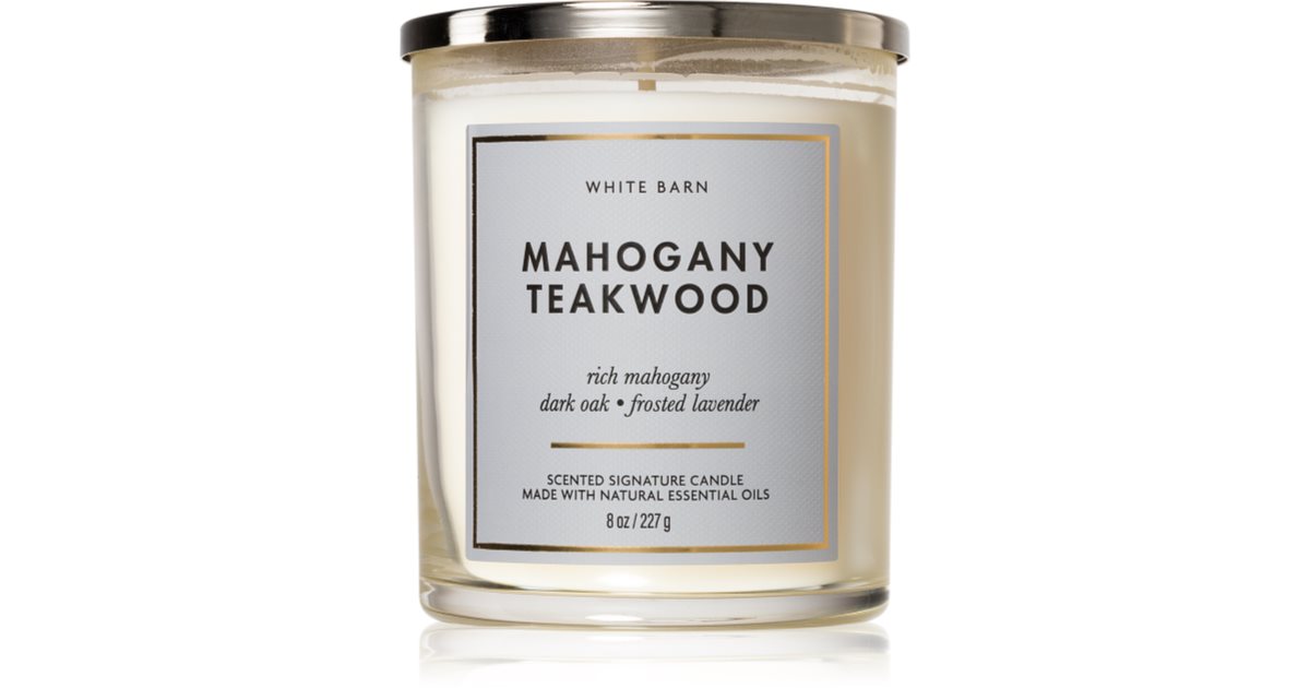 Mahogany deals teakwood candle