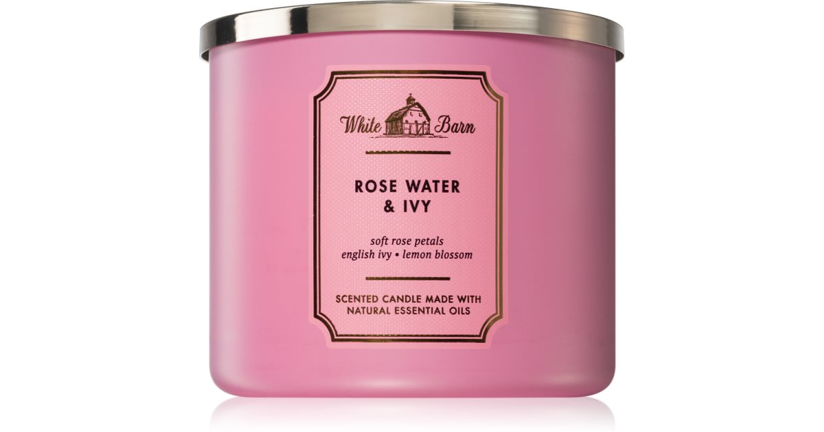 Bath & Body Works Rose Water & Ivy scented candle | notino.co.uk