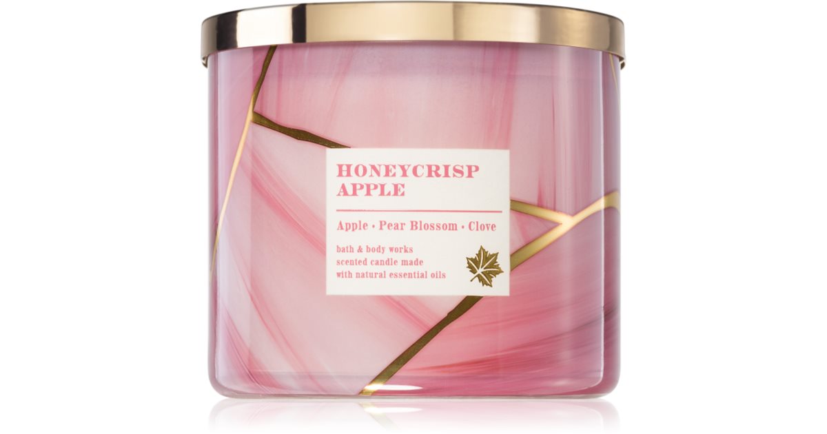 Bath & Body Works Honeycrisp Apple scented candle notino.co.uk
