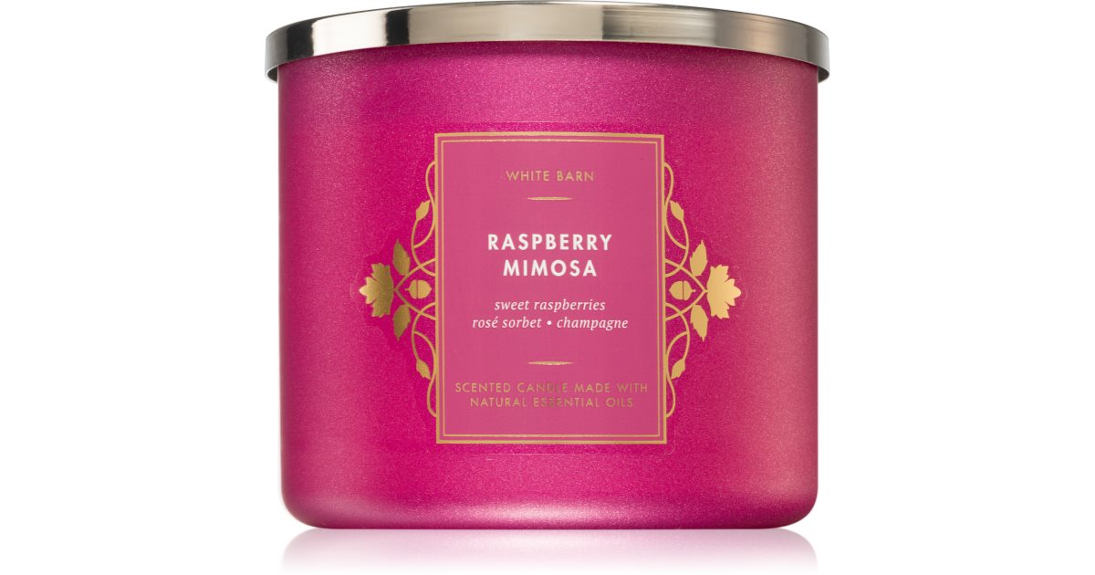 Bath & Body Works Raspberry Mimosa scented candle | notino.co.uk
