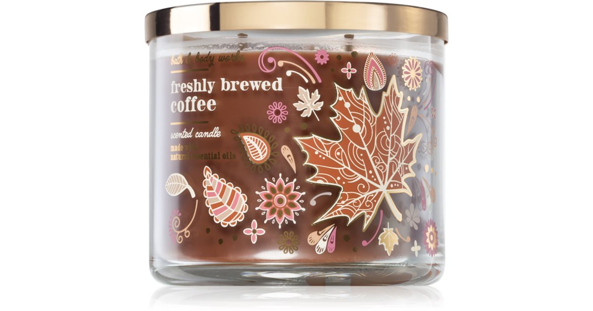Bath & Body Works Freshly Brewed Coffee vonná svíčka | notino.cz
