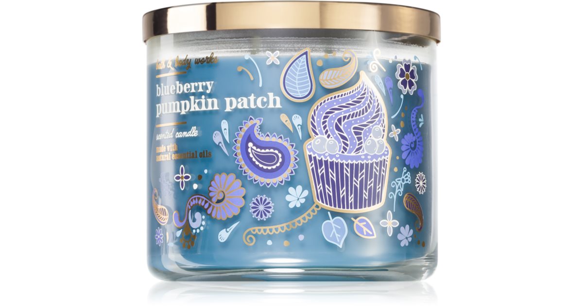 Bath & Body Works Blueberry Pumpkin scented candle notino.ie