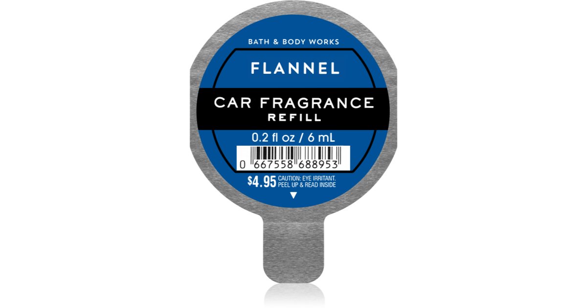 Bath & Body Works Flannel car air freshener refill notino.co.uk