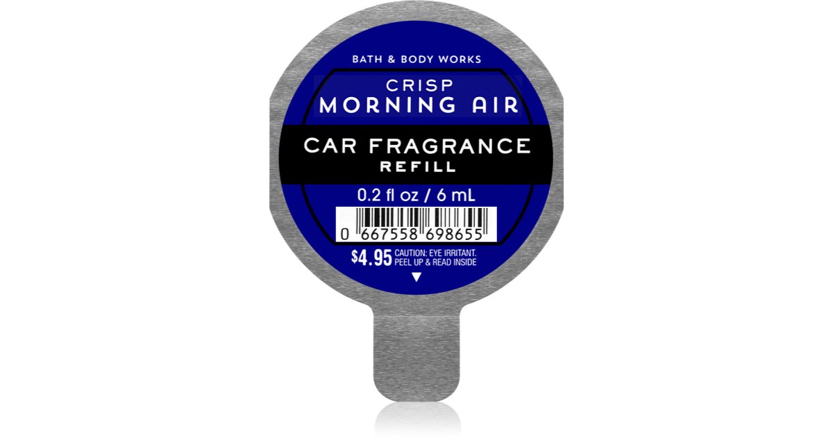 Bath & Body Works Crisp Morning Air car air freshener refill notino.co.uk