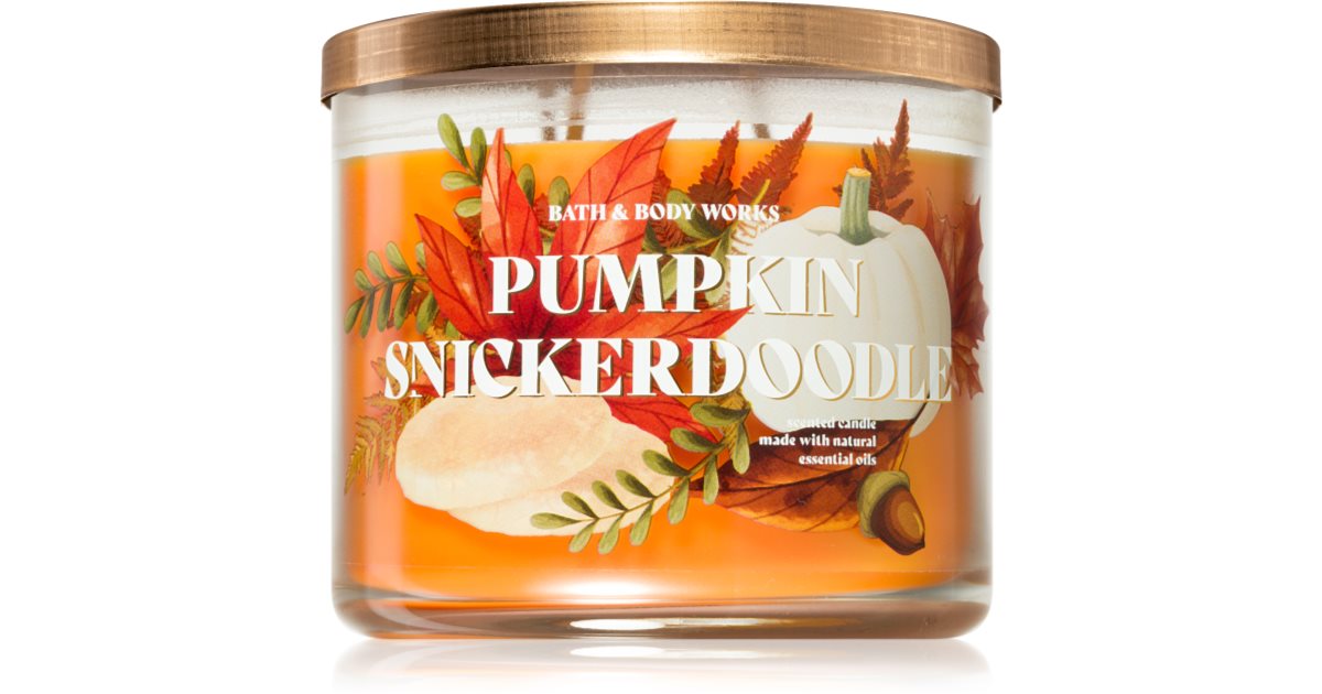 Bath And Body Works Pumpkin Snickerdoodle Vonná Svíčka Notino Cz