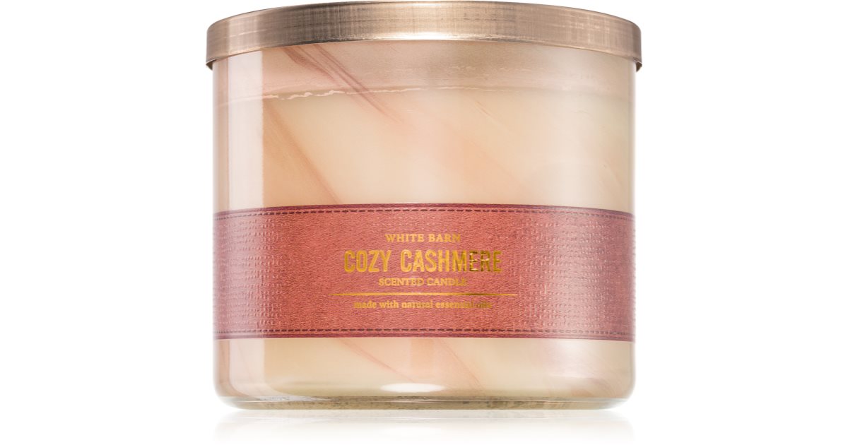 Bath & Body Works Cozy Cashmere scented candle notino.co.uk