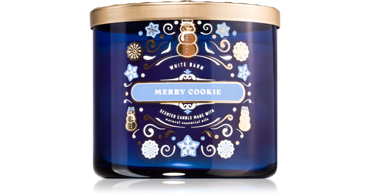 Bath & Body Works Merry Cookie vonná svíčka notino.cz