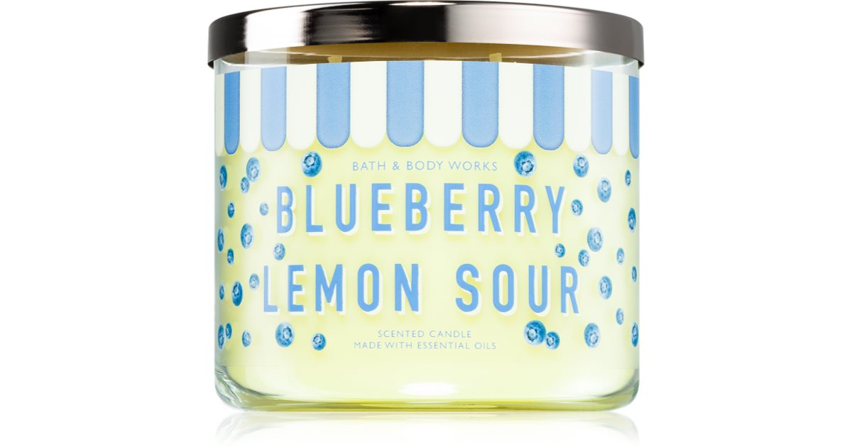 Bath & Body Works Blueberry Lemon Sour scented candle | notino.ie Bath & Body Works Blueberry Lemon Sour scented candle | notino.ie