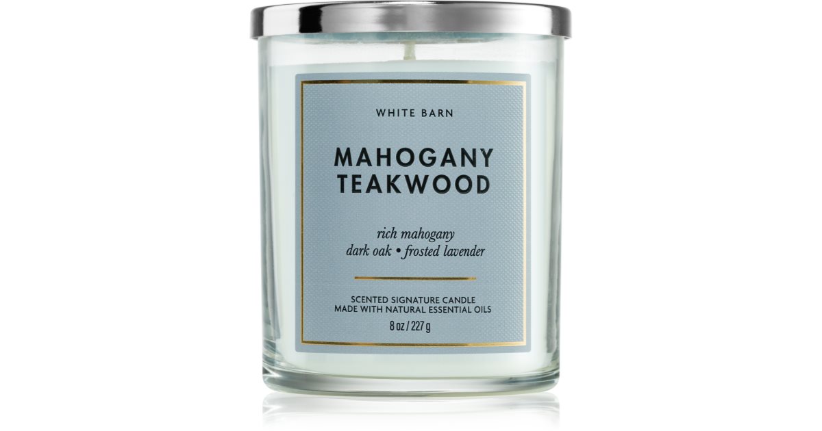 Bath Body Works Mahogany Teakwood scented candle