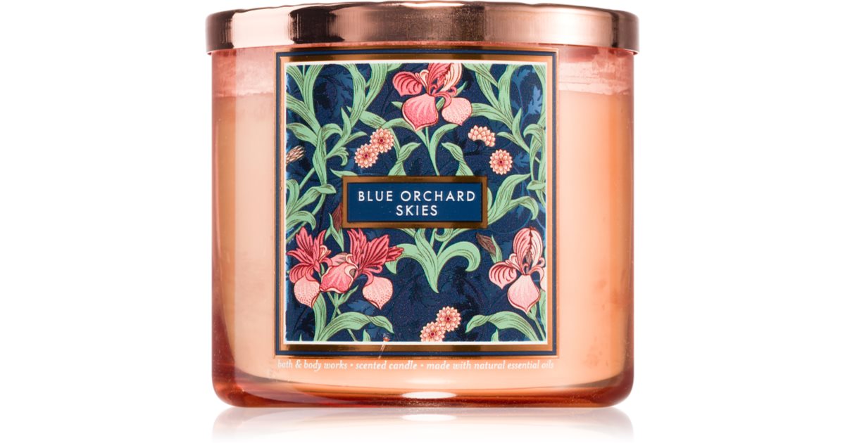 Bath & Body Works Blue Orchard Skies bougie parfumée | notino.fr