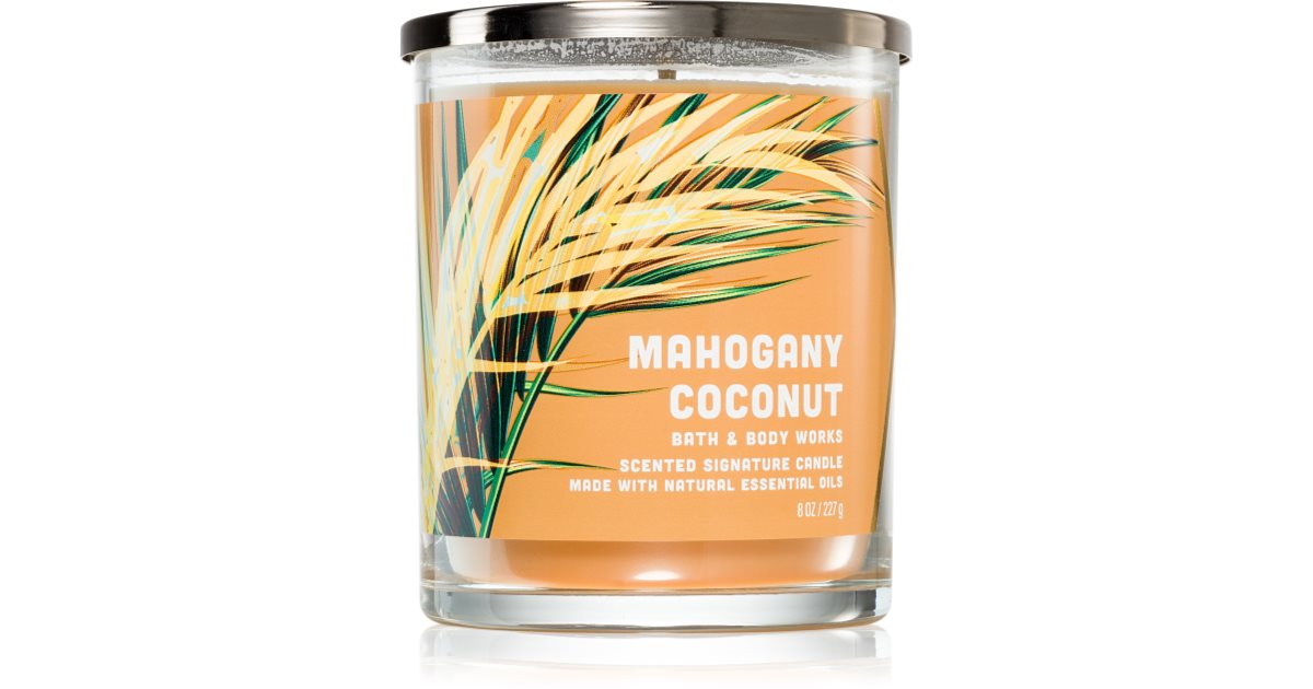Bath & Body Works Mahogany Coconut scented candle | notino.ie