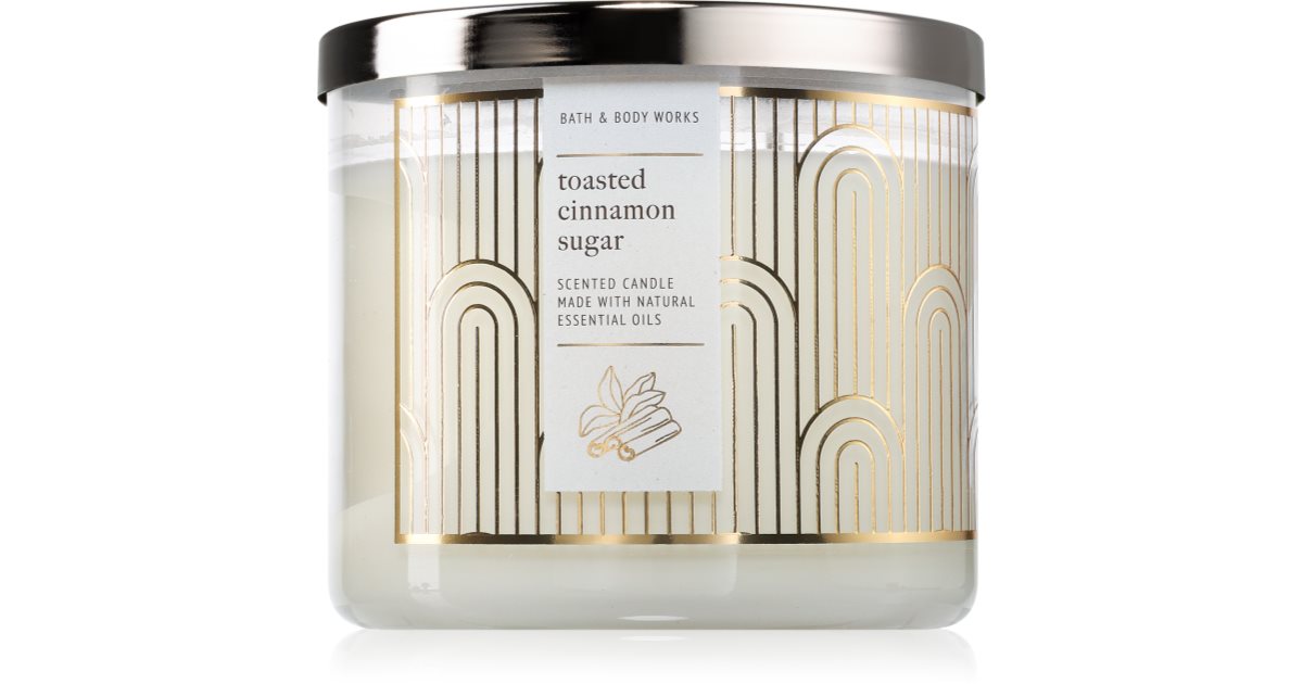 Bath & Body Works Toasted Cinnamon Sugar scented candle | notino.co.uk