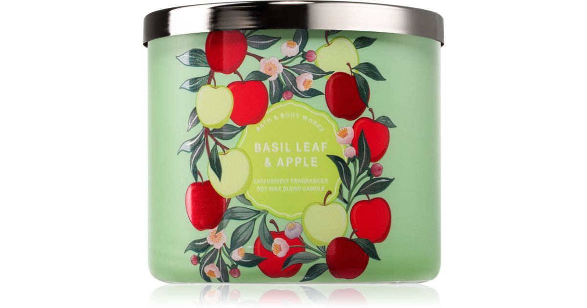 Bath & Body Works Basil Leaf & Apple Duftkerze
