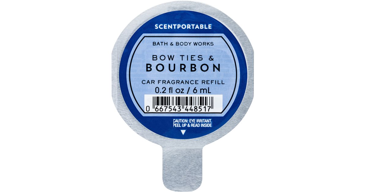 Bath & Body Works Bow Ties & Bourbon Car Air Freshener 6 ml Refill