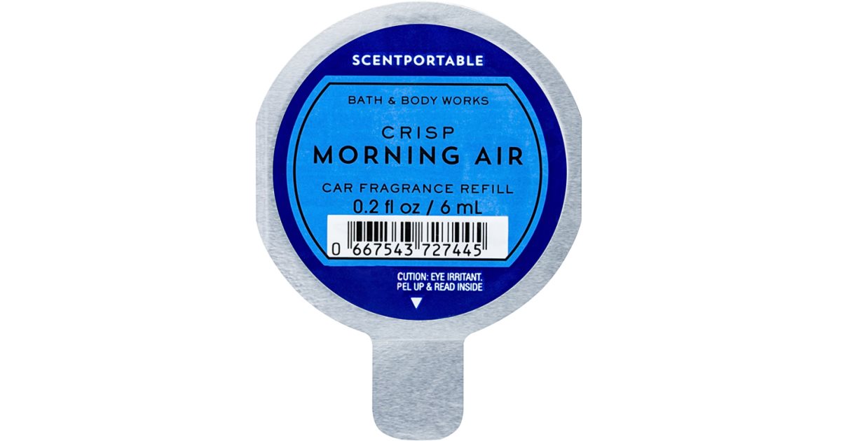 Bath & Body Works Crisp Morning Air car air freshener Refill notino.co.uk