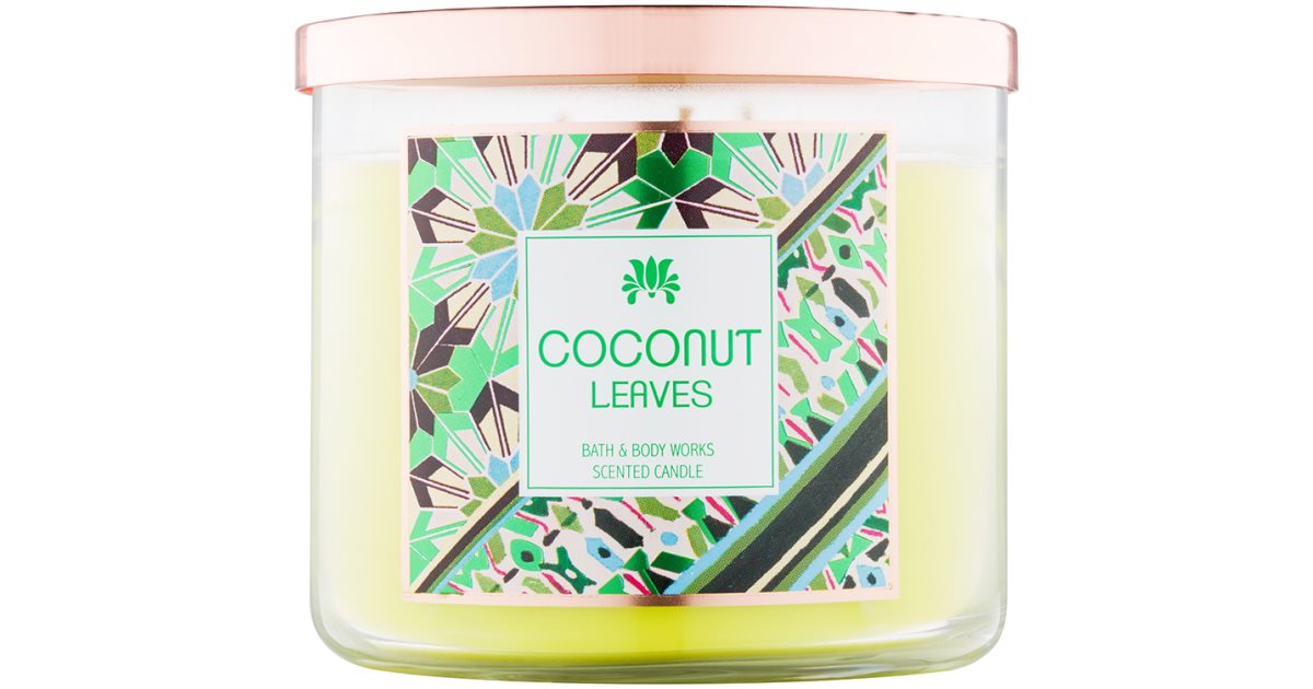 Bath & Body Works Coconut Leaves Scented Candle 411 g notino.co.uk