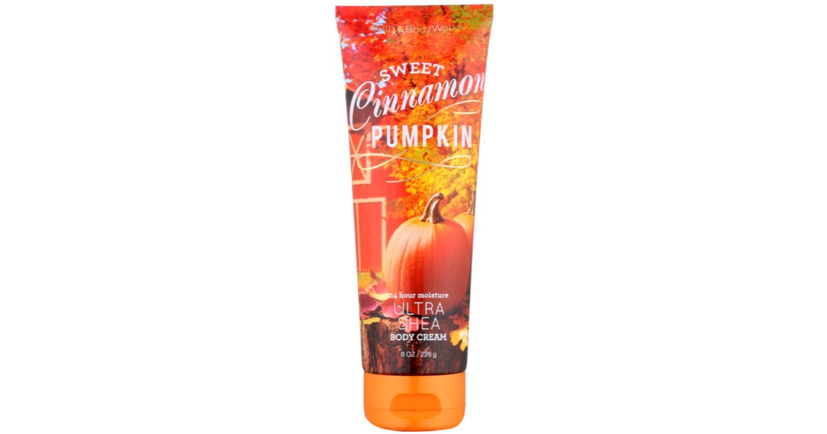 Bath & Body Works Sweet Cinnamon Pumpkin Body Cream for Women 226 g
