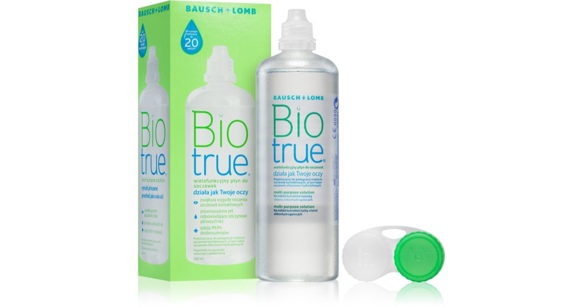 Bausch Lomb Biotrue Multi Purpose Solution Solution For Contact Lenses Notino Co Uk