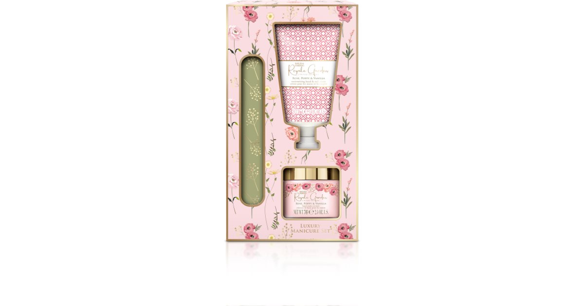 Baylis & Harding Royale Garden Rose, Poppy & Vanilla gift set (for hands  and nails) | notino.co.uk