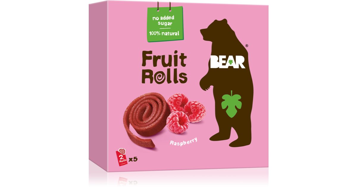 Fruit Roll Raspberry BEAR Fruit Rolls Raspberry sušené ovoce | notino.cz