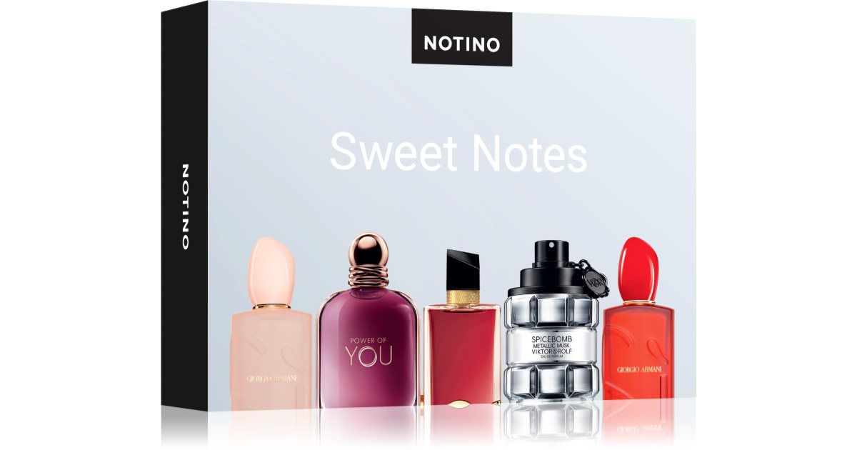 Beauty Discovery Box Notino Sweet Notes ensemble mixte | notino.fr