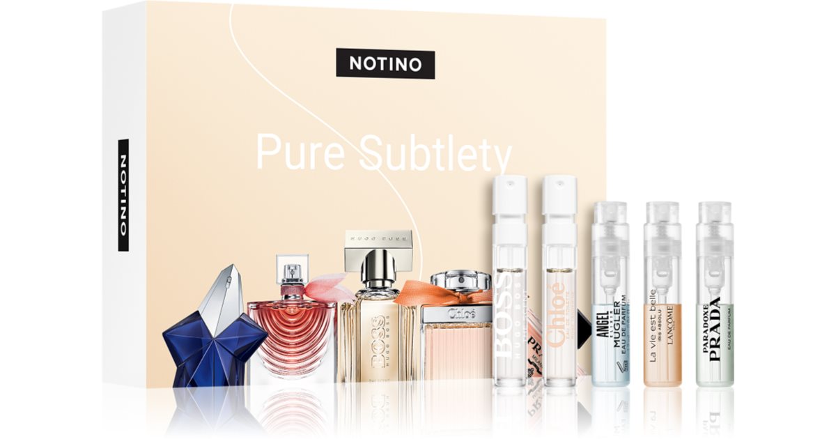 Beauty Discovery Box Notino Pure Subtlety set for women notino