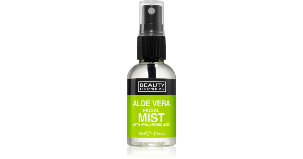 Beauty Formulas Aloe Vera face mist with a refreshing effect notino.co.uk