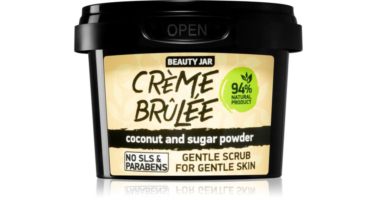 Beauty Jar Crème Brûlée scrub delicato per il viso notino.it