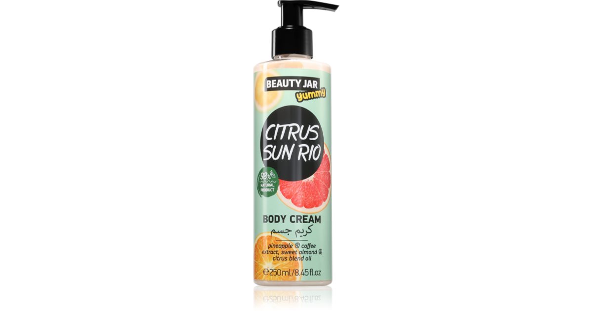 Beauty Jar Yummy Citrus Sun Rio body cream | notino.co.uk