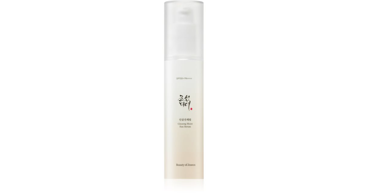 Beauty of Joseon Ginseng Moist Sun Serum rejuvenating and protective ...