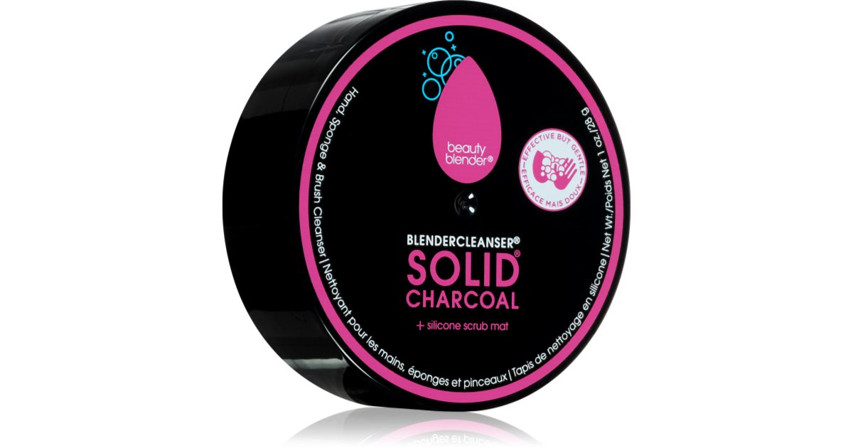 beautyblender® Blendercleanser Solid Charcoal solid cleanser for makeup sponges and brushes