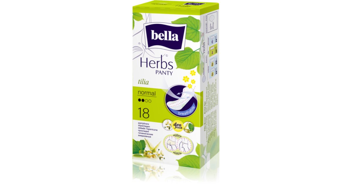 BELLA Herbs Tilia panty liners notino.co.uk