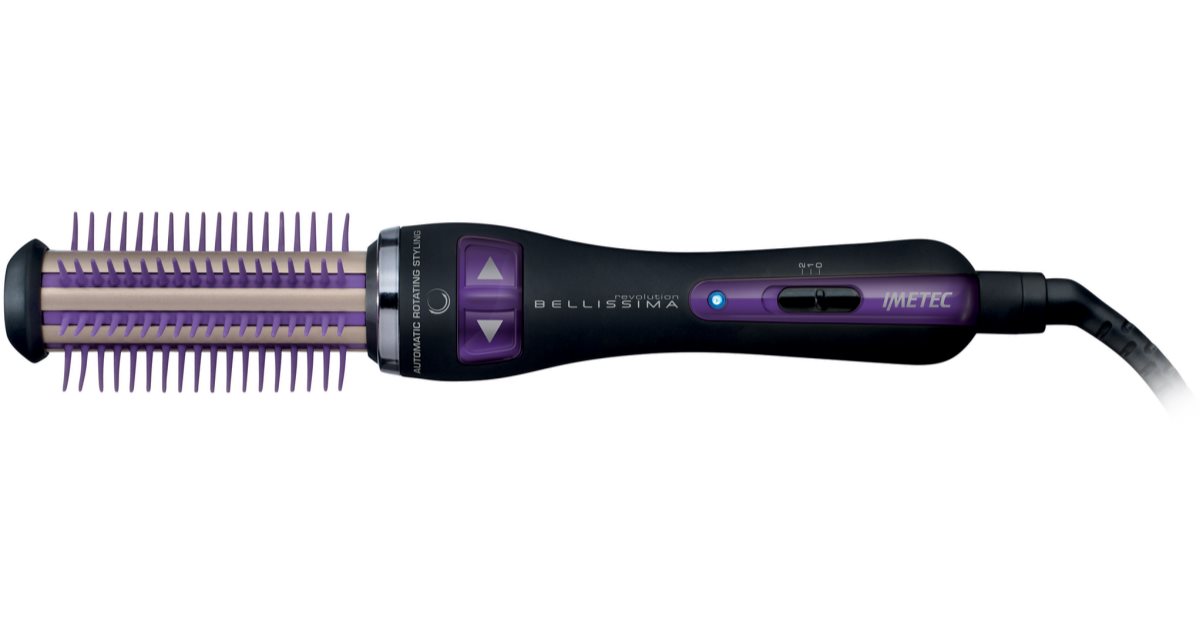 Bellissima Revolution BHS2 100 Spazzola rotante per capelli con sistema di  riscaldamento integrato 