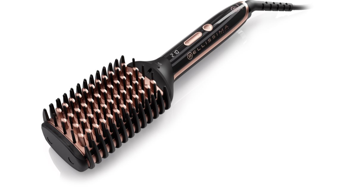 Bellissima My Pro Magic Straight Brush PB11 100 Straightening Thermo ...