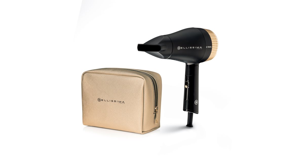 Sèche-cheveux De Voyage Listo HairDT1 - Compact, Léger, Noir, Fabriqué En Chine